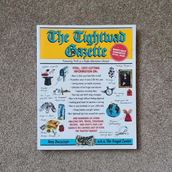 The Tightwad Gazette: Promoting Thrift as‎ a Viable Alternative Lifestyle - Picture 1 of 9